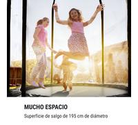Cama elástica Jumpstarter 2,5 m Ø red 120 kg máx. 195 cm Ø superficie de salto