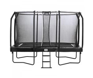 Cama Elástica Rectangular Salta First Class 427 x 244 cm negro