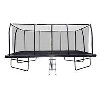 Cama Elastica Rectangular XXL 518 x 305 cm - Red de Seguridad, colchoneta de Proteccion, Escalera