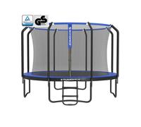 Cama Elástica Redonda de Jardín con Red de Seguridad