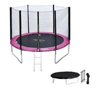 Cama elástica reversible adelaïde con accesorios 305cm acero inoxidable