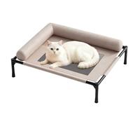 Cama Elevada de Perros Catre elevado transpirable lavable refrescante | Cama para Perro de Exterior Para Interior Exterior Patio Porche Terraza Camping Verano Viaje Autocaravana Coche Camión Hogar