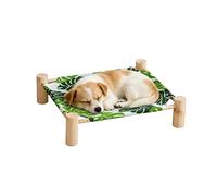 Cama Elevada del Suelo para Gatos y Felinos de Catre Desmontable | Catre Elevado para Mascotas para Dormitorio, Hogar, Exterior, Patio, Balcón, Porche, Rincón, Residencia y Apartamento y