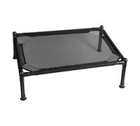 Cama elevada para mascotas: hamaca de enfriamiento elevada, plataforma de flujo de aire, estructura de soporte resistente, diseño de montaje fácil | Proporciona comodidad de repositorio