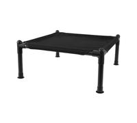 Cama elevada para perro, marco de metal elevado de malla transpirable | Cama elevada antideslizante para perros pequeños, gatos, mascotas, para uso en interiores y exteriores