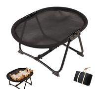 Cama elevada para perro, portátil, transpirable, antideslizante, 22.4 x 16.1 x 10.2 pulgadas, camas elevadas para perros, cama plegable para gatos, gatos, gatitos, cachorros, descanso, camping, viajes