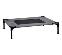 Cama elevada para perros BAKAJI con estructura tubular de metal y tejido transpirable , cama ventilada para mascotas, colchón para perros y gatos (63,5 x 81 x 17 cm)