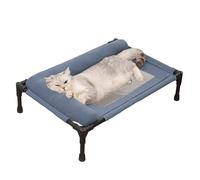 Cama elevada para perros | Hamaca canina transpirable y aireada - Cesta desmontable para Dodo Juego Sala de estar Dormitorio Terraza Casa Exterior Cachorro Gato Conejo Senior