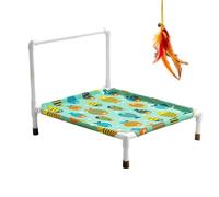 Cama Elevada Para Perros - Portátil, Desmontable, Antideslizante, Y Sobreelevada,Hamaca Cama De Exterior Para Perros,Para Y Cachorros En El Hogar, Sala De Estar, Balcón, Patio, Jardín, Camping