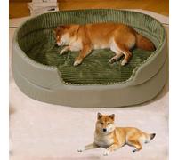 Cama esponjosa lavable para mascotas para calmar la ansiedad en perros y gatos