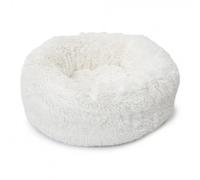 Catit Cama para gato Fluffy esponjosa antiestrés Blanco