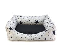 Cama Estrellas para perros color Negro