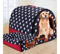Cama extragrande 2 en 1 jumbo para perros, cama XL para perro, tienda de campaña para alivio de la ansiedad, calmante, XXL, perrera para gatos, cueva iglú, nido cálido para mascotas de invierno
