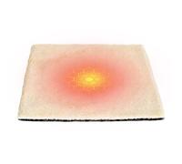 Cama felina autocalentable, calentador inalámbrico para cachorros, manta de calor radiante de felpa, diseño de tracción constante debajo, accesorio de refugio interior de invierno, equipo de balcón de