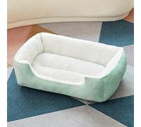 Cama grande para gatos, cojín cálido para dormir, sofá cama para gatito, acogedora y suave, casa de nido para mascotas con parte inferior antideslizante, sofá para perros pequeños, cachorros, conejos