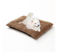 Cama grande para perro con cremallera, alfombrilla lavable para jaula de perro, colchón rectangular antideslizante para mascotas, cojín de cama para cachorros, tapete cálido para Border Collie/Golden