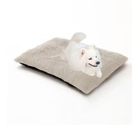 Cama grande para perro con cremallera, tapete lavable para jaula de perro, colchón rectangular antideslizante para mascotas, cojín de cama para cachorros, tapete cálido para Border Collie/Golden