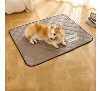 Cama grande para perro, lavable, antideslizante, cojín para mascotas, parte superior de tela Oxford, lavable, cómoda, antideslizante, lavable, cama de doble cara para mascotas para cama de perro