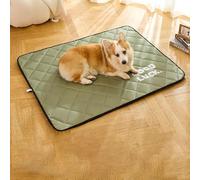 Cama grande para perro, lavable, antideslizante, cojín para mascotas, parte superior de tela Oxford, lavable, cómoda, antideslizante, lavable, cama de doble cara para mascotas para cama de perro