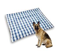 Cama grande para perro, suave, lavable, cojín para gatos para dormir profundo, tela Oxford, impermeable, calmante colchón para mascotas, parte inferior antideslizante (S-55 x 40 cm, Oxford B)