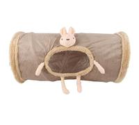 Cama grande para túneles de gatos | Plegable Big Pet Tunnels With Peepholes - Soft Fleece Frabic Portable Cat Tunnels For Rabbits, Kittens, Puppy, Dogs, Cats