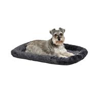 Cama gris para perros New World Pet Products | Cama con refuerzo para jaulas met licas | Lavable y seca a m quina. Modelo de 76 cm: B40230-GY