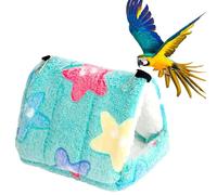 Cama hamaca para pájaros - de pájaro de invierno | Casa hamaca caliente para escondite de loro | de peluche, cama colgante, cabaña oculta para periquitos, calopsitte, inseparable