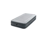 Cama hinchable Intex Twin Comfort-plush Mid-Rise Color: gris claro