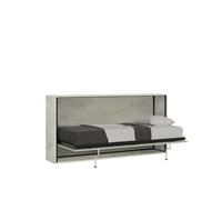 Cama individual abatible horizontal Kando con colchón