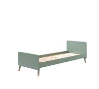 Cama individual infantil billy 95x204x74 verde