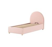 Cama individual infantil moon 98x214x105 rosa