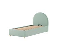Cama individual infantil moon 98x214x105 verde