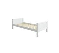 Cama individual infantil nordic romantic 209x99x65 blanco