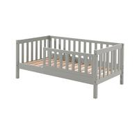 Cama individual infantil toddler 76x148x60 gris