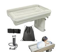 Cama inflable para el coche, colchoneta hinchable para dormir con bomba - Colchón infantil para el asiento trasero, para automóviles, camping, SUV, viajes, furgoneta, avión, ferrocarril, senderismo al