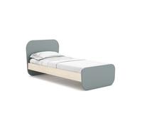 Cama juvenil misty breeze verde salvia - oak soft 195,4 x 90 x 101,3 cm