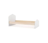 Cama juvenil misty cloud blanco - oak soft 195,4 x 90 x 100 cm