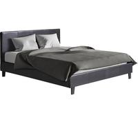 Cama "lina" - 140 x 190 cm - negro