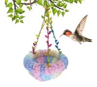 Cama Loro, Cama de Periquito,Conure Swing Bed - Winter Warm Warm Bird Nest House Hammock Fage Phage Plush for Macaw Paraket Cockatiels Cockatoo Lovebird