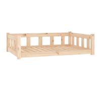 Cama marrón para perros