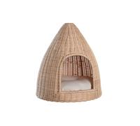 CAMA MASCOTA RATAN 45X45X57 NATURAL