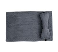 Cama mediana para perros ortopédicos, sofá cama mate con funda extraíble, 29,53 x 19,69 x 2,36 pulgadas, portátil Sturdy no skid Bottom Pet Couch Sleeping Pad for and Large Dogs