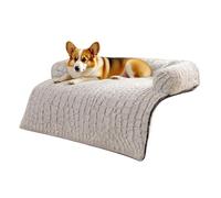 Cama mentirosa del sofá Mascota -Cubierta Protectora extraíble Lavable, sofá para Perros calmante Mate, Lugar de Descanso para Perros sin Ventas, Soporte de Cama Animal, acogedora