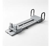 Cama Multifuncional for Pilates Core, artefacto de Fitness Interior, Tabla Abdominal de esquí, Gris Claro