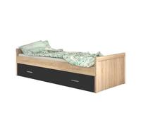 Cama nido lara cambria - grafito 98 x 58 x 197 cm