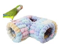 Cama Nido para Pájaros en Jaula de Cría Cálido y Confortable en Forma de L | Casa para Pájaros con Tejido Cama de Mascotas, Canarios, Salón del Hogar, Interior Exterior Aviario y Jardín B