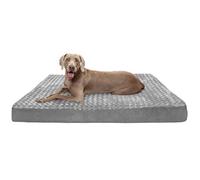 Cama ortopédica Furhaven para Perros y Gatos con Espuma viscoelástica y Gel de refrigeración