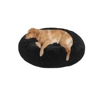 Cama ortopédica grande lavable para perros, almohadilla cálida para jaula de perro, colchón calmante y esponjoso, antiansiedad, para mascotas, gatos, tapete redondo para gatos con parte inferior