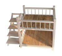 Cama ortopédica para perros, camas para perros de gran tamaño, cama doble para perros, muebles de perrera, cama para perros de pie, muebles de descanso para mascotas, regalo para gatos y perros