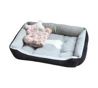 Cama Ortopédica Para Perros - Felpa 90x70cm | Suministros Para Mascotas Lavables De Felpa | Cama Para Perros, Sofá De Comodidad Media Para Cachorros, Gatos, Mascotas Pequeñas, Medianas Y Grandes, Sala